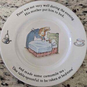 Vintage Peter Rabbit Plate